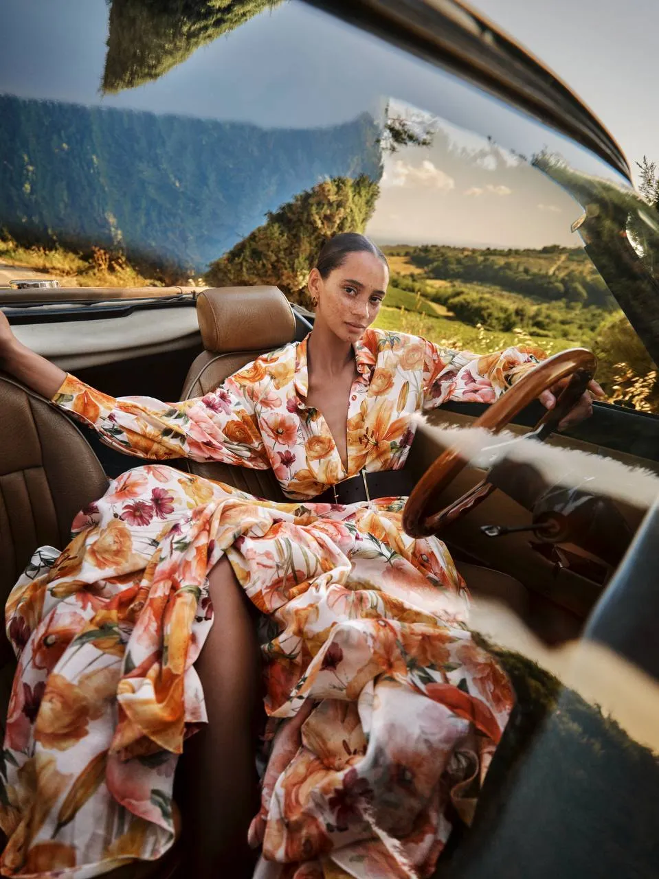 CALLA BLOUSE & MAGNOLIA SKIRT